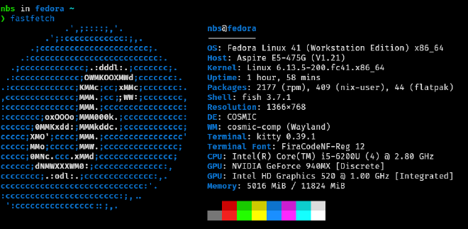 fastfetch