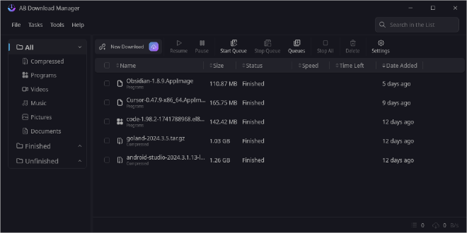 ab download manager