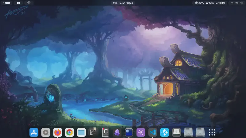 Gnome with Extension