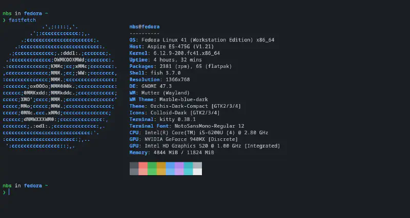 System Specifications