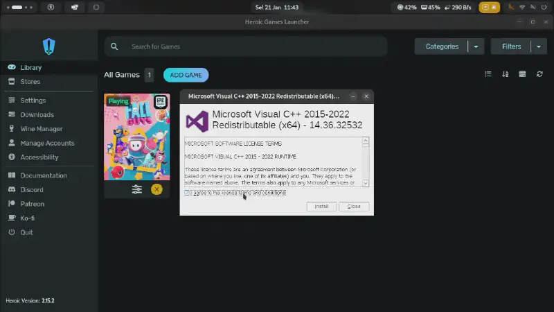 Install Game Dependencies