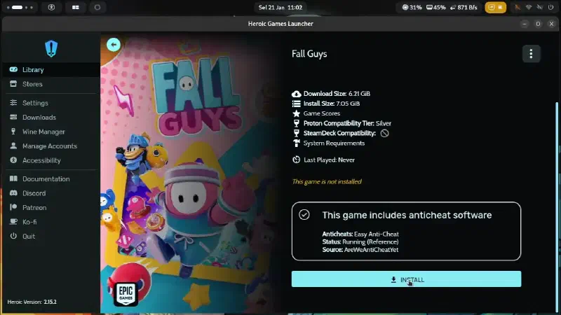 Install Game