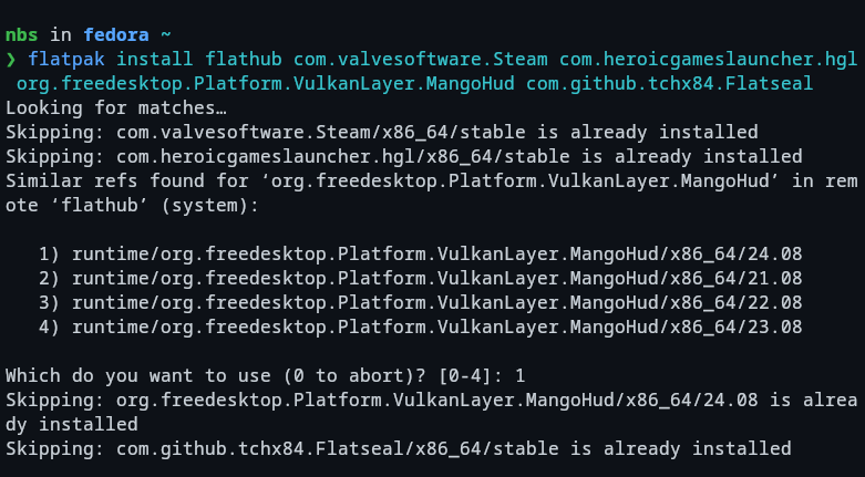 install