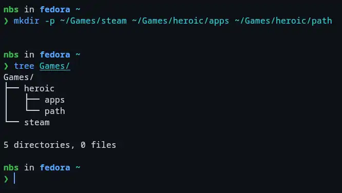 Make Directories Games